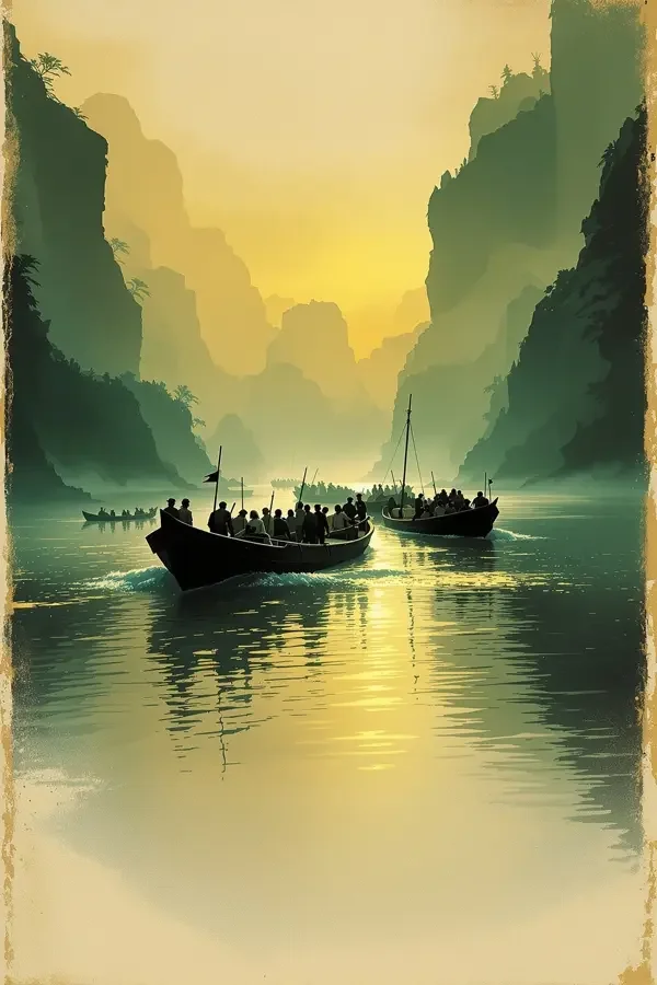 长河渡口评分海报 - 琪琪影视院